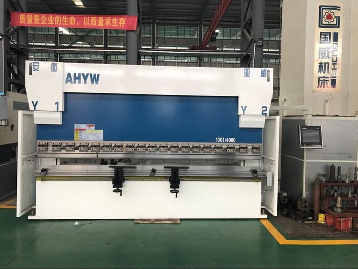 AHYW 4mtr CNC Hybrid Pressbrakes 4 axis