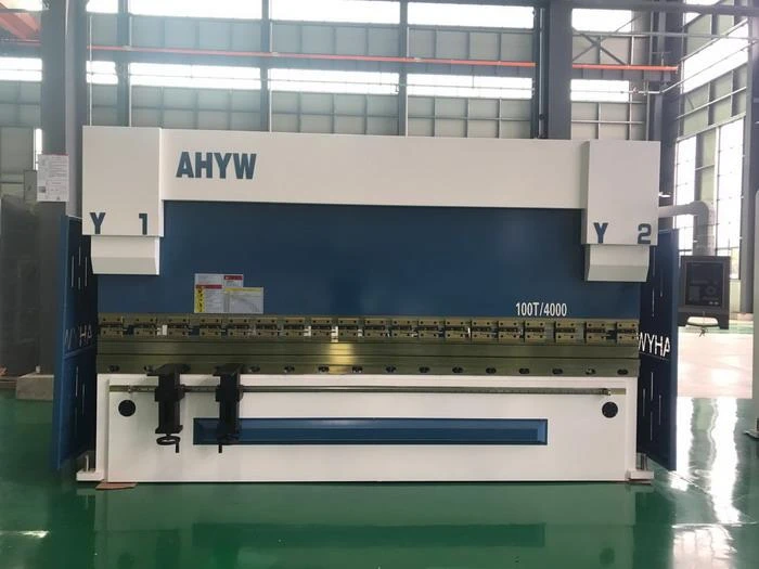 AHYW Yawei 4m CNC Synchro Press Brake 4 axis DELEM DA52S china manufacture