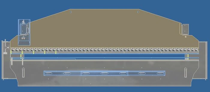 AHYW Yawei 10m 11m 12m cnc press brakes Galvanized sheet bending DELEM DA58T DA66T 2D controller